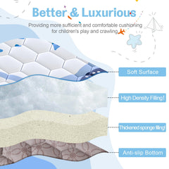 omzer machine washable design simplifies cleaning after messy play sessions