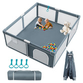 Omzer foldable playpen setup in minutes for a quick safe play zone.