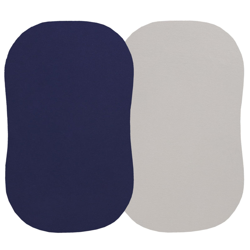 Onacosht bassinet sheets universal fit with 360° elastic for a secure, snug sleep.