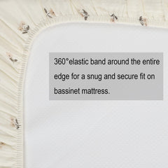 Onacosht muslin sheets with deep pockets keep sheets in place overnight