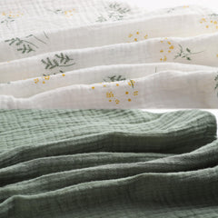 Onacosht muslin nursing pillow cover ultra-soft texture, lightweight and gentle on baby skin