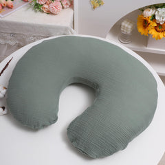 Onacosht nursing pillow cover with concealed zipper protects pillow and simplifies cleaning