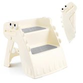 Onasti toddler step stool with foldable design for easy storage and play.