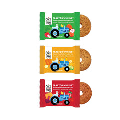 Once Upon a Farm tractor wheels banana bar ideal for self-feeding toddlers