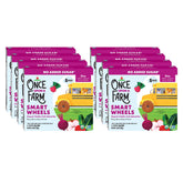 Once Upon a Farm raspberry bar—kid-friendly snack with real fruit.