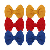 ONENINEDREAM red bow clip for secure daily wear