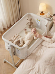 ONTHEWEI bassinet anti-wobble frame for stable bedside care.