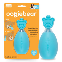 oogiebear nasal aspirator with gentle suction bulb for safe use