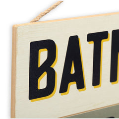 Open Road Brands Batman sign close-up illustration, sparks imagination in play areas