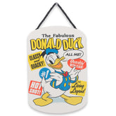 Open Road Brands Disney Donald Duck hanging wood wall decor adds playful charm to kids’ rooms