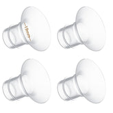 Opgroeie 19mm flange insert shown with 24mm shield for comfort
