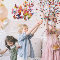Opseam 3D butterfly wings decor adds lifelike depth to walls.