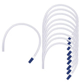 Opstra Yee 10-pack leg bag extension tube 18-inch blue for extended comfortable wear.