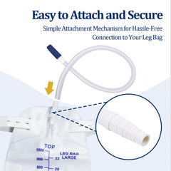 Opstra Yee 10-pack extension tube with easy attachment for quick secure connections.