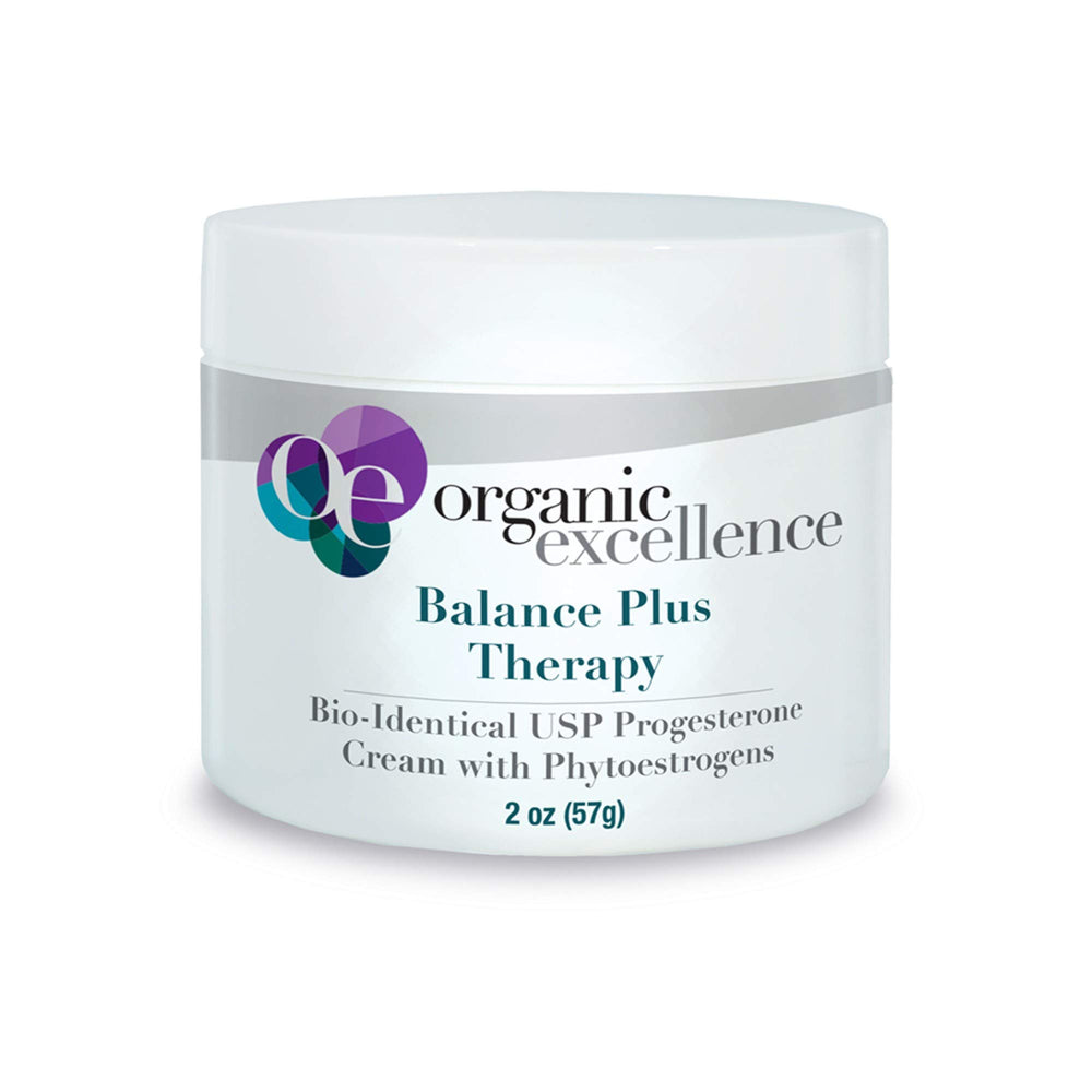 Organic Excellence Balance Plus Therapy bottle with pump for daily use