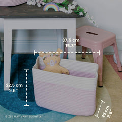 OrganiHaus toy bin keeps play areas organized and easy to grab.