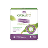Organyc packaging closeup highlights organic cotton design for comfort
