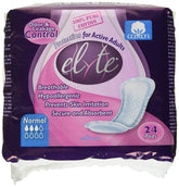 Organyc Elyte cotton-core pad with pure cotton lining for skin-friendly protection.