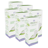 Organyc flat light-flow panty liner for daily comfort and discreet wear