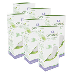 Organyc flat light-flow panty liner for daily comfort and discreet wear