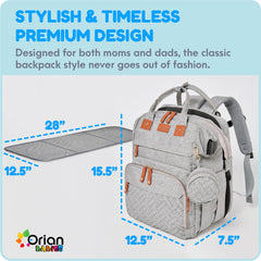 Orian diaper bag fabric is waterproof 900D protecting contents