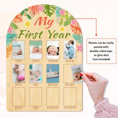 Origach wooden photo board highlights sturdy construction and durable material.