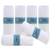 Orighty ultra-soft flannel washcloths offer gentle cleansing for delicate skin.