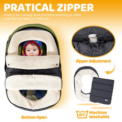 Orzbow coral fleece materials for plush warmth and rain protection