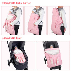 Bottom zipper ventilation allows toddler leg freedom on the Orzbow cover