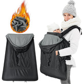 Orzbow baby winter carrier cover with detachable hood for flexible warmth