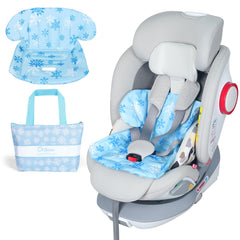 Orzbow car seat cooling pad with large surface for baby's comfort on long rides.