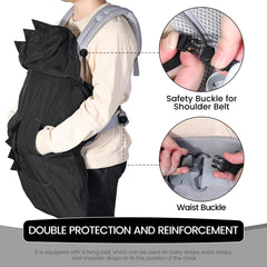 Orzbow bottom zipper design enabling adjustable warmth and movement