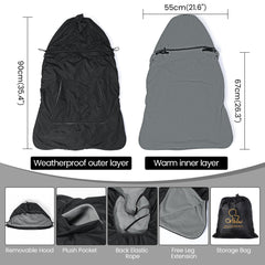 Orzbow carrier cover showing windproof and waterproof fabric for outdoors