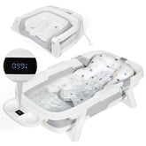 Orzbow Collapsible Baby Bath Tub unfolded size offers more space for comfortable baths