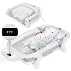 Orzbow Collapsible Baby Bath Tub unfolded size offers more space for comfortable baths