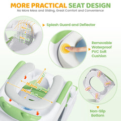 Orzbow enlarged ladder treads for easy toddler climbing