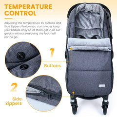 Orzbow coral fleece lining delivers soft comfort for little travelers