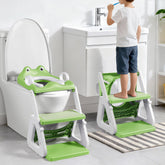 Orzbow Frog Potty Seat shows a stable base for independent potty training