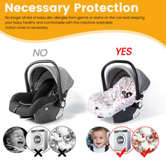 Orzbow machine washable car seat cover liner for quick cleaning.