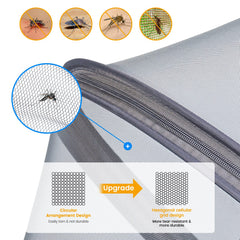 Orzbow two-way-zip mosquito net enables easy access