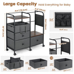 Orzbow open shelves offer quick access to essentials.