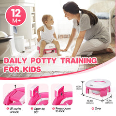Orzbow potty seat splash guard for splash-free use.