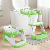 Orzbow potty training seat front view shows sturdy base for safe toddler sessions