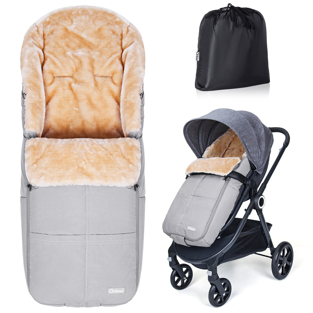 Orzbow stroller footmuff warmth for winter strolls keeps baby snug