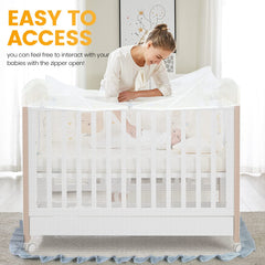 Orzbow two-way-zipper access - quick checks for your baby.