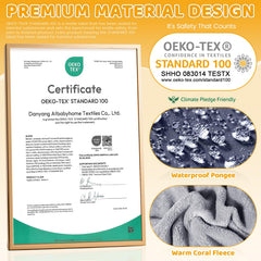 Orzbow blue extended footmuff supports toddlers up to 5T.