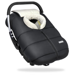Orzbow winter car seat cover with front zipper for easy baby in-out during car trips.