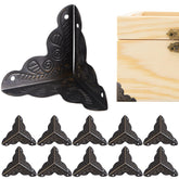 OSALADI antique corner guard protecting edges on boxes or furniture.