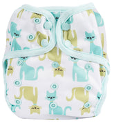 OsoCozy one-size diaper cover with adjustable snap fit for growing babies