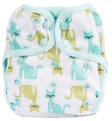 OsoCozy one-size diaper cover with adjustable snap fit for growing babies
